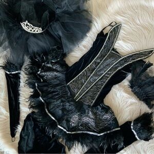 Feather Tutu Dress Halloween Costume Natalie Portman Mila Kunis
